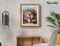 Figured'Art Paint by Numbers Kit for Adults Beautiful Bouquet of Flowers 16"x20" - Craft Art Painting DIY Kit Rolled Canvas without frame